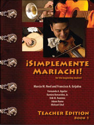 Simplemente Mariachi Conductor string method book cover